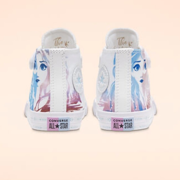 Converse Frozen 2 Chuck Taylor shoes Toddler Sz 5c - Picture 3 of 8